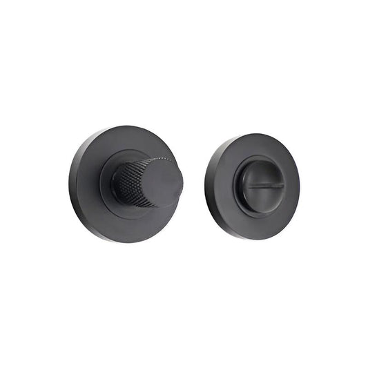 Jewel Knurlmond Thumb Turn & Release Matt Black