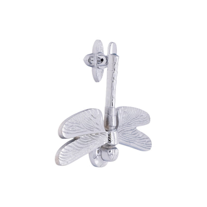 Polished Chrome Dragonfly Door Knocker Home Decor