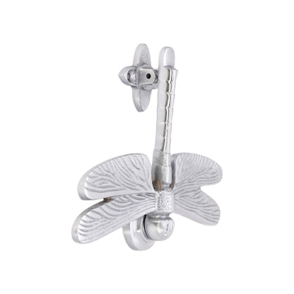 Satin Chrome Dragonfly Door Knocker Home Decor 