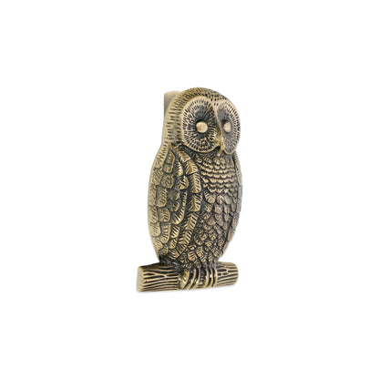 Antique Brass Owl Door Knocker Home Decor