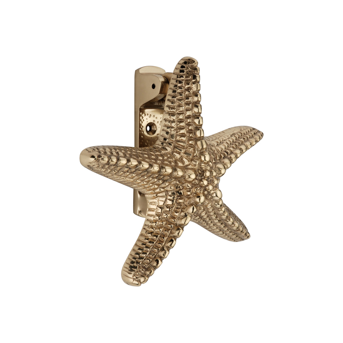 Polished Brass Starfish Door Knocker Home Decor