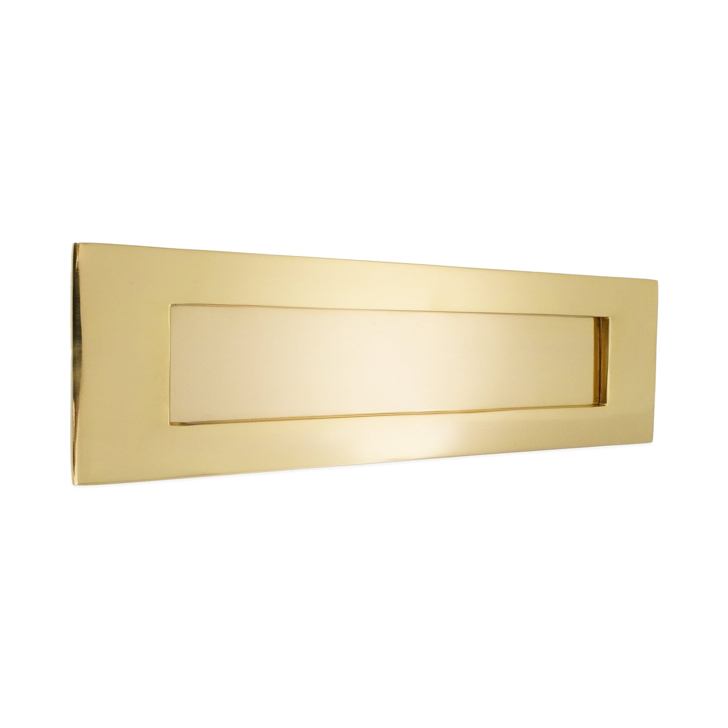 Polished Brass Victorian Letter Plate Home Decor