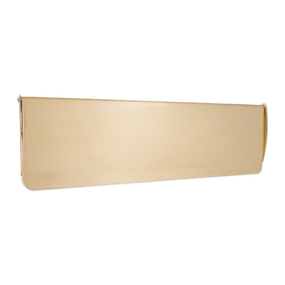 Tidy Flap Letter Plate Cover Satin Brass Home Decor 