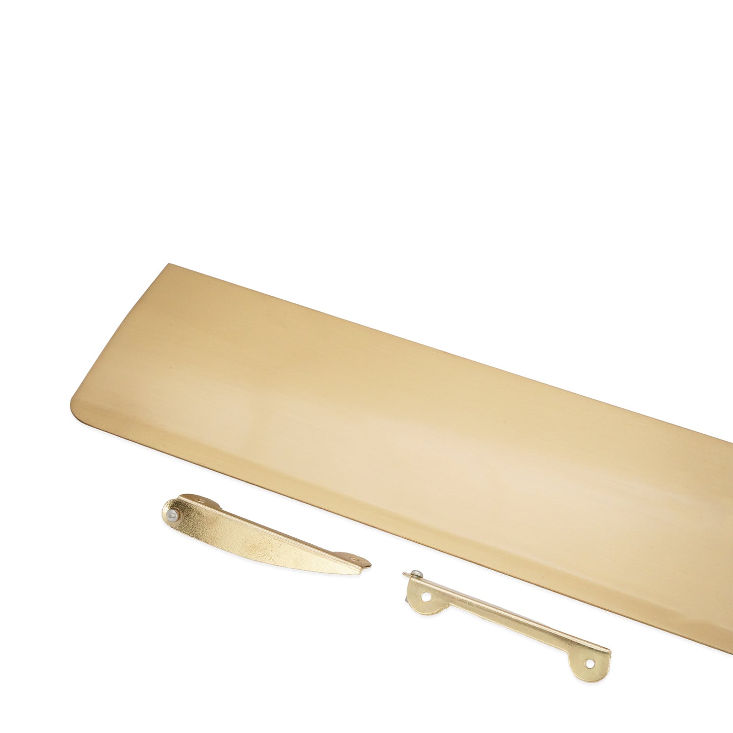 Tidy Flap Letter Plate Cover Satin Brass Home Decor 