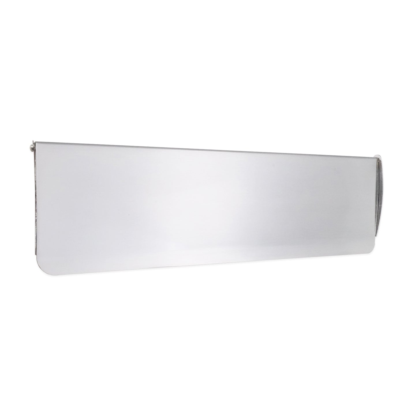 Tidy Flap Letter Plate Cover Satin Chrome Home Decor 