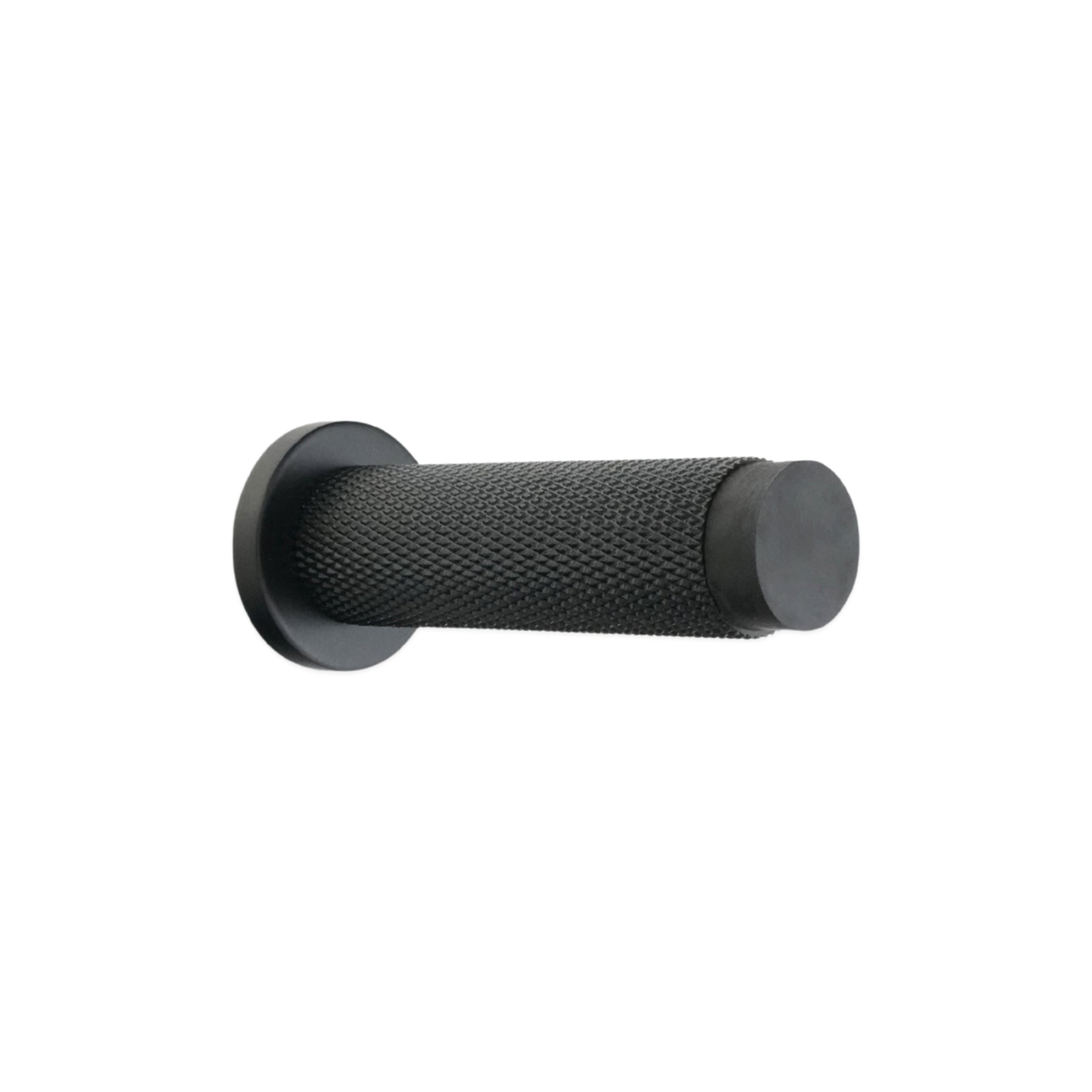Matt Black Jewel Knurlmond Door Stop Home Decor 