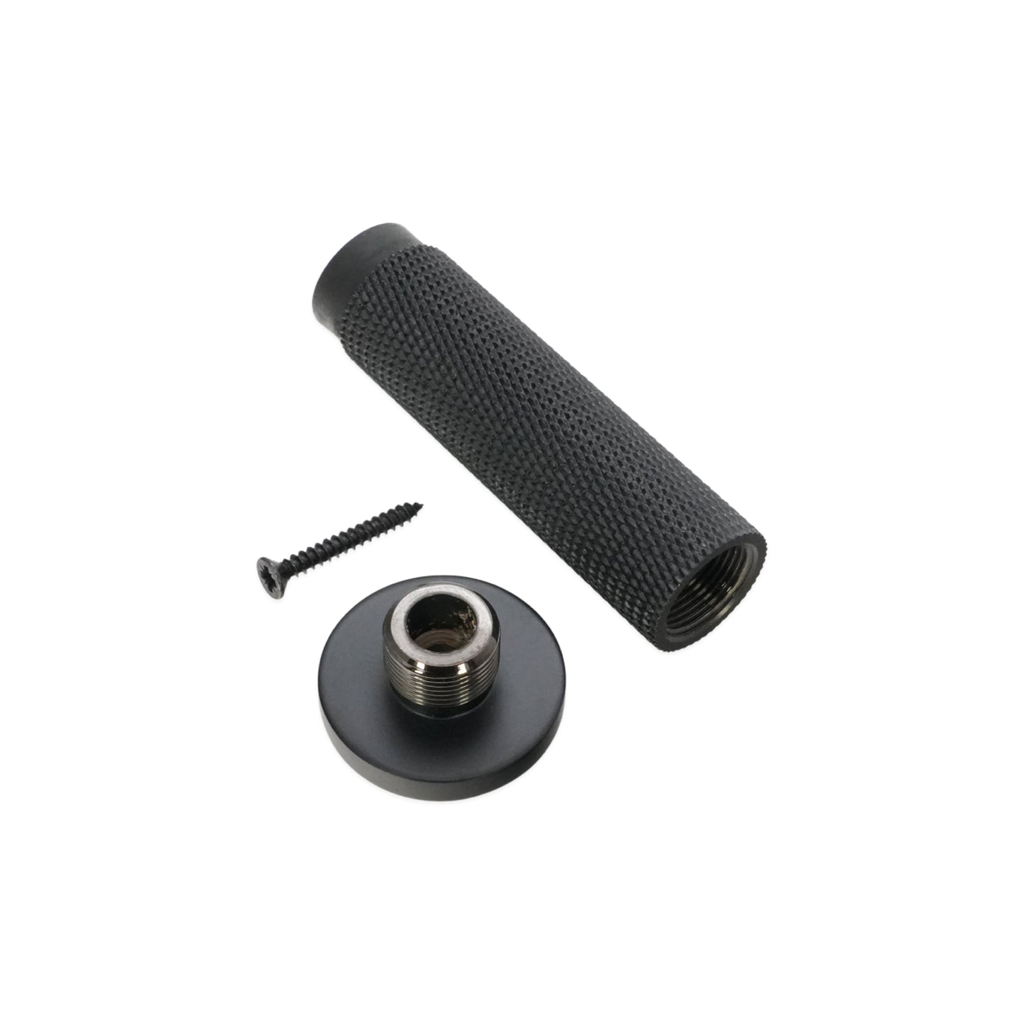 Matt Black Jewel Knurlmond Door Stop Home Decor 