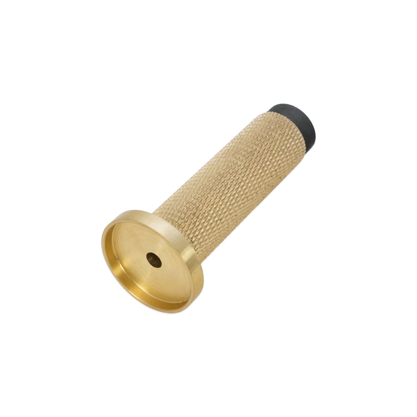 Jewel Knurlmond Door Stop Satin Brass
