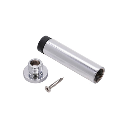 Polished Chrome Opal Knurlmond Door Stop Home Decor