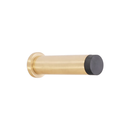 Satin Brass Opal Knurlmond Door Stop Home Decor