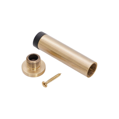 Satin Brass Opal Knurlmond Door Stop Home Decor