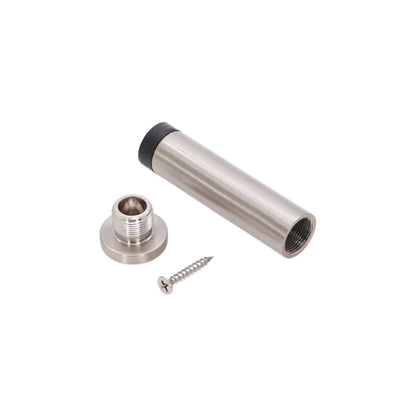 Satin Nickel Opal Knurlmond Door Stop Home Decor