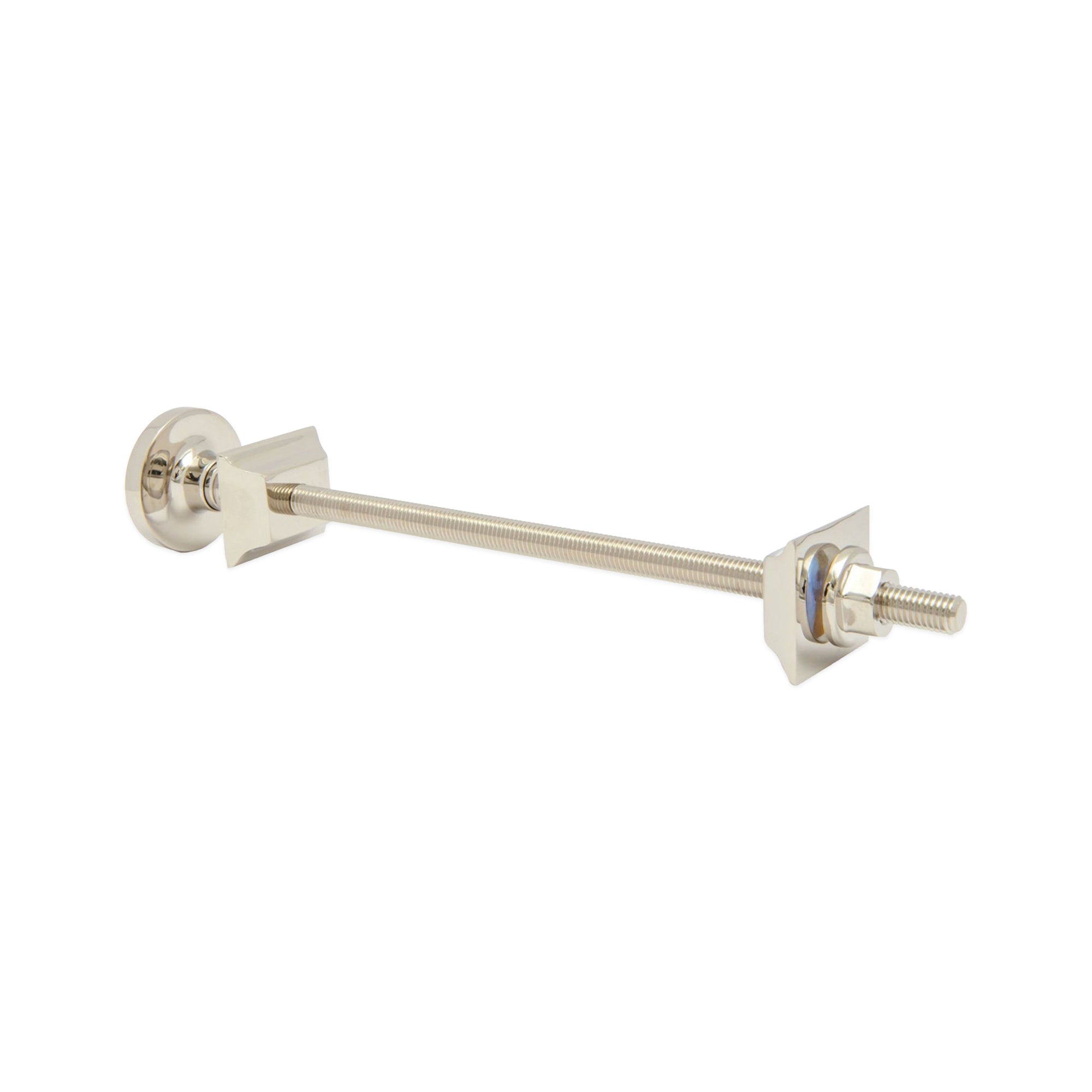 Cast Iron Radiator Brass Wall Stay Bracket Polished Nickel – Infinity Decor