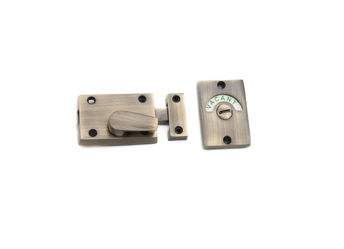 Indicator Bolt Latch Antique Brass – Infinity Decor