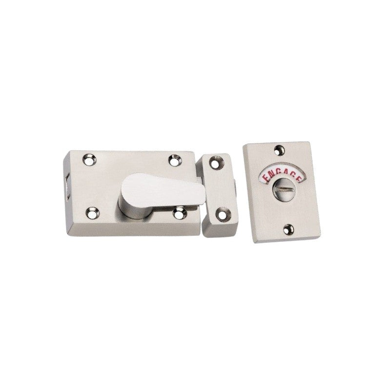 Bathroom Indicator Bolt Latch Polished Chrome Home Decor