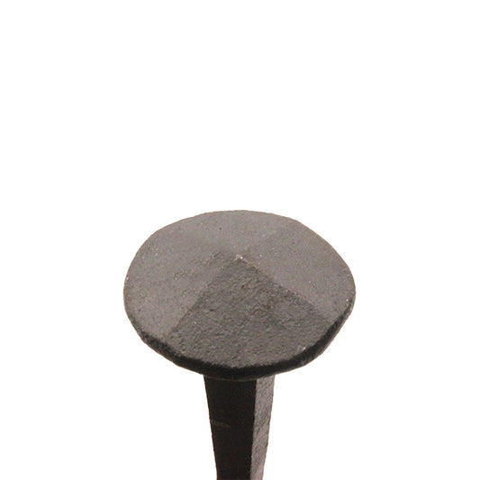 Runder Eisennagel mit Spitzenkopf, 2,5 x 7,6 cm, Bienenwachs