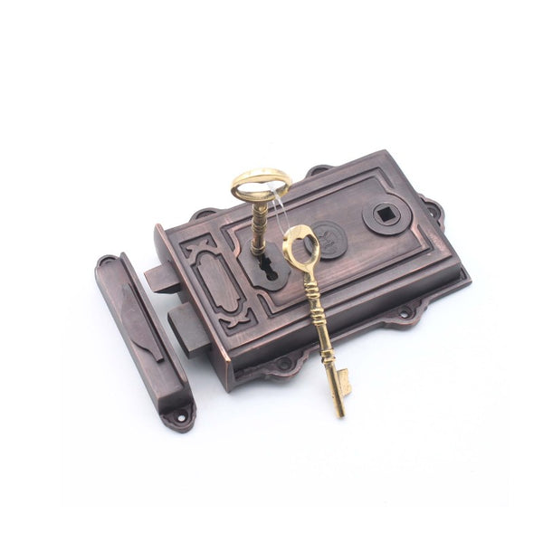 Davenport Rim Lock Aged Bronze – Infinity Decor