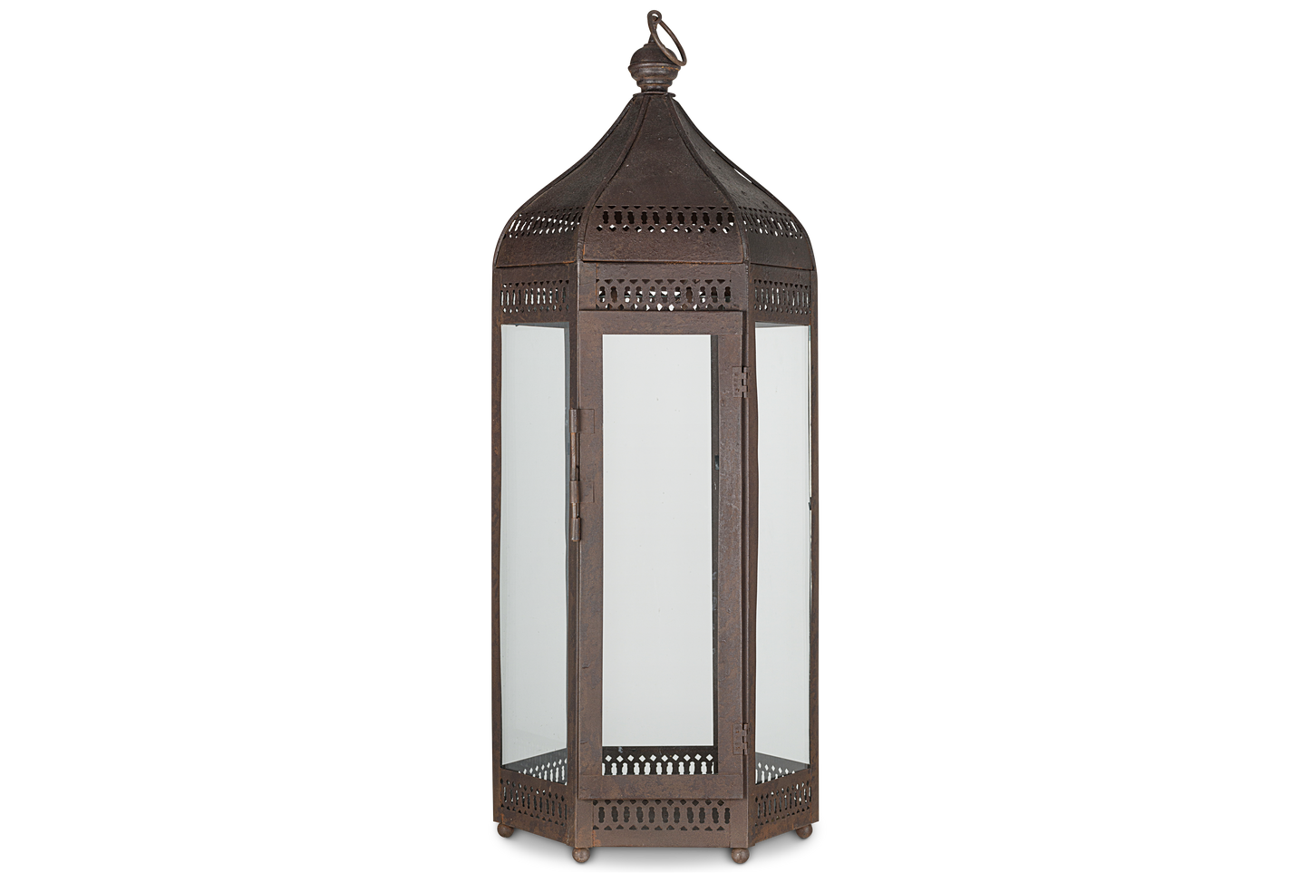 Shalena Lantern - Rust