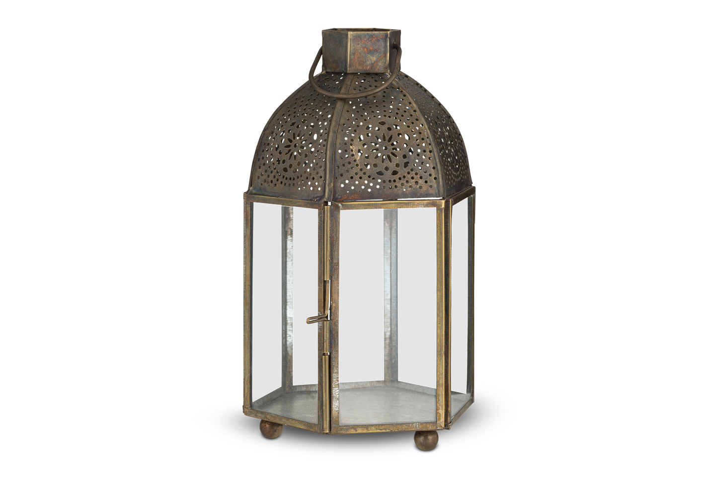 Sabra Lantern - Aged Antique