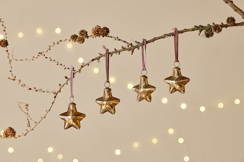 Star Bauble Christmas Home Decor