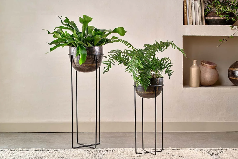 Iron Planter Stand Home Decor 