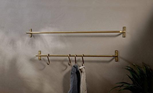Iron Hanging Rail Home Decor 