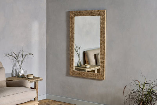 Wood Mirror Home Decor