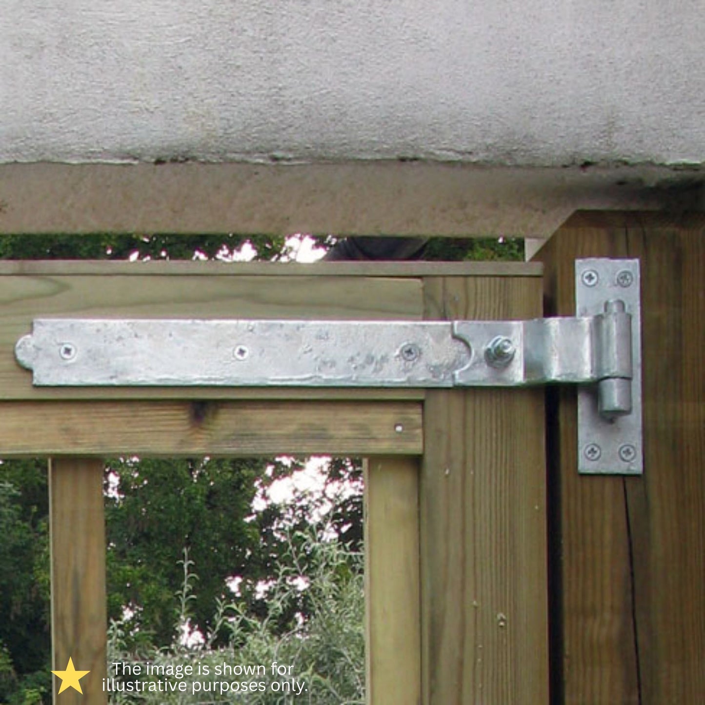 Cranked Hook and Band Hinge Home Decor