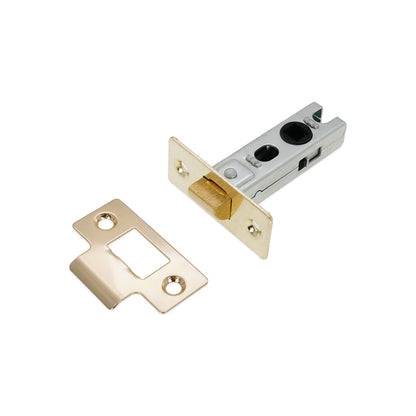Oakley Lever on Backplate Latch Pack Polished Brass