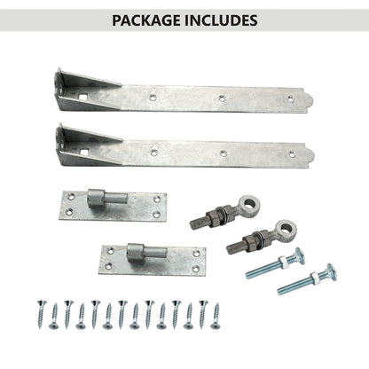 Adjustable Hook and Band Hinge Home Decor