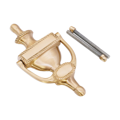 Satin Brass Georgian Door Knocker Home Decor