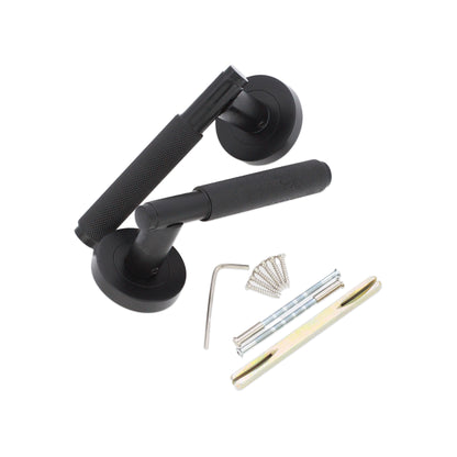 Lever on Rose Door Handle Home Decor