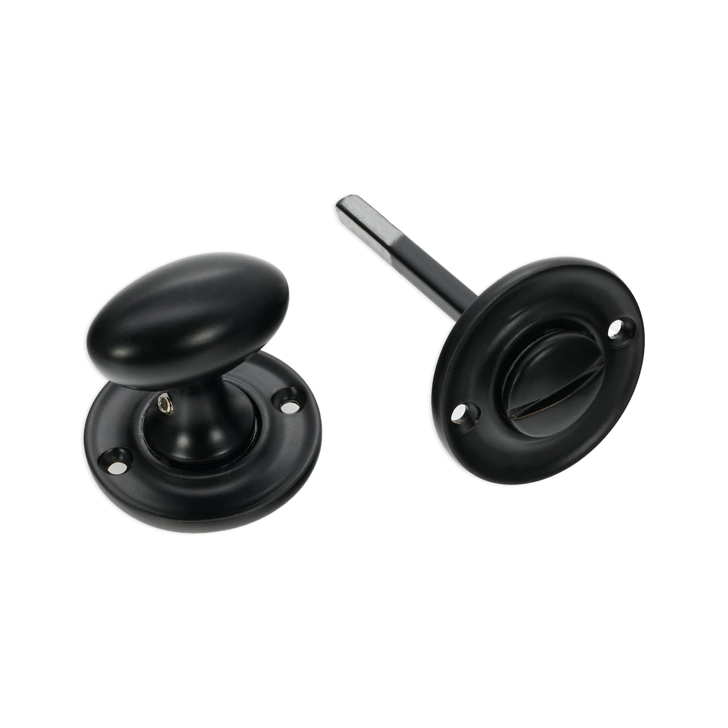 Slimline Turn & Release Matt Black