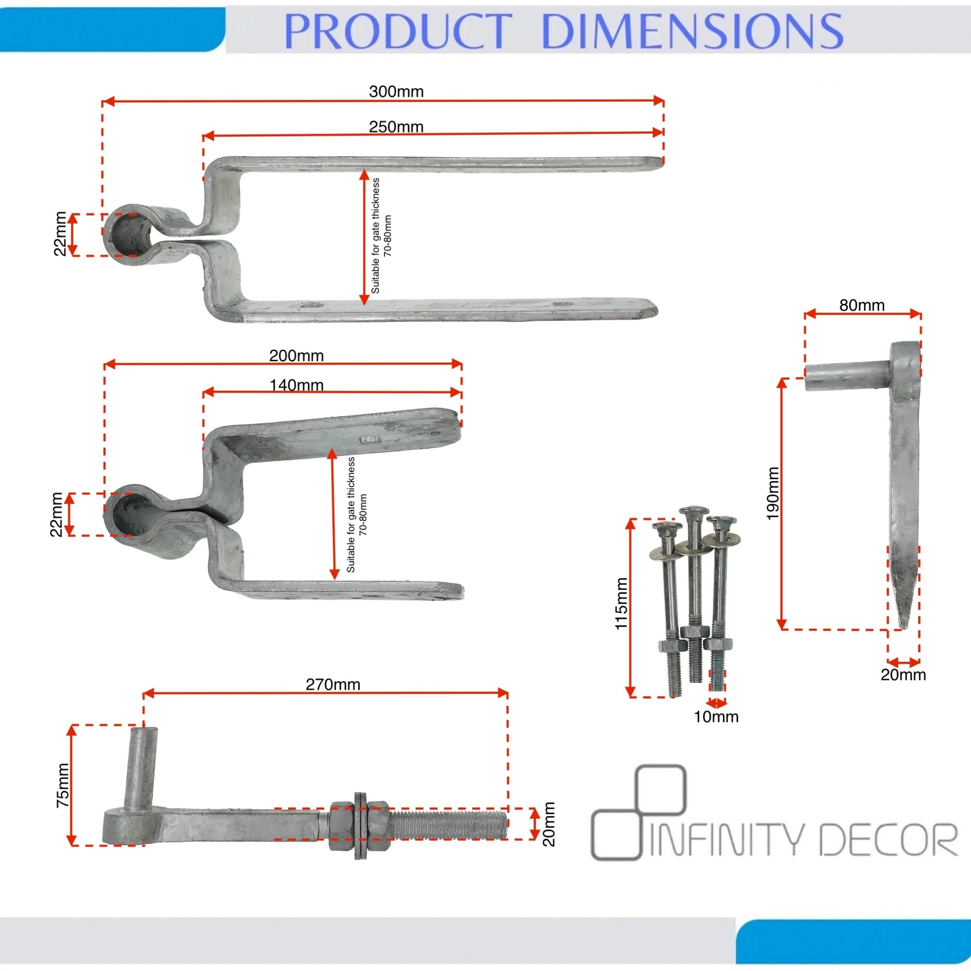 Adjustable Field Gate Kit Home Decor