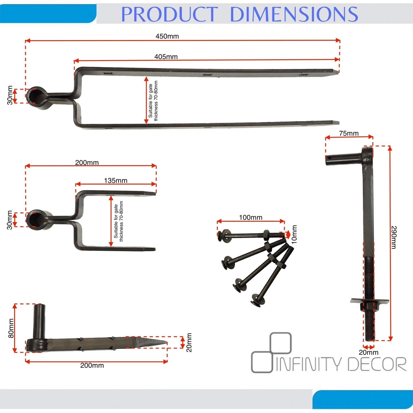 Adjustable Field Gate Kit Home Decor