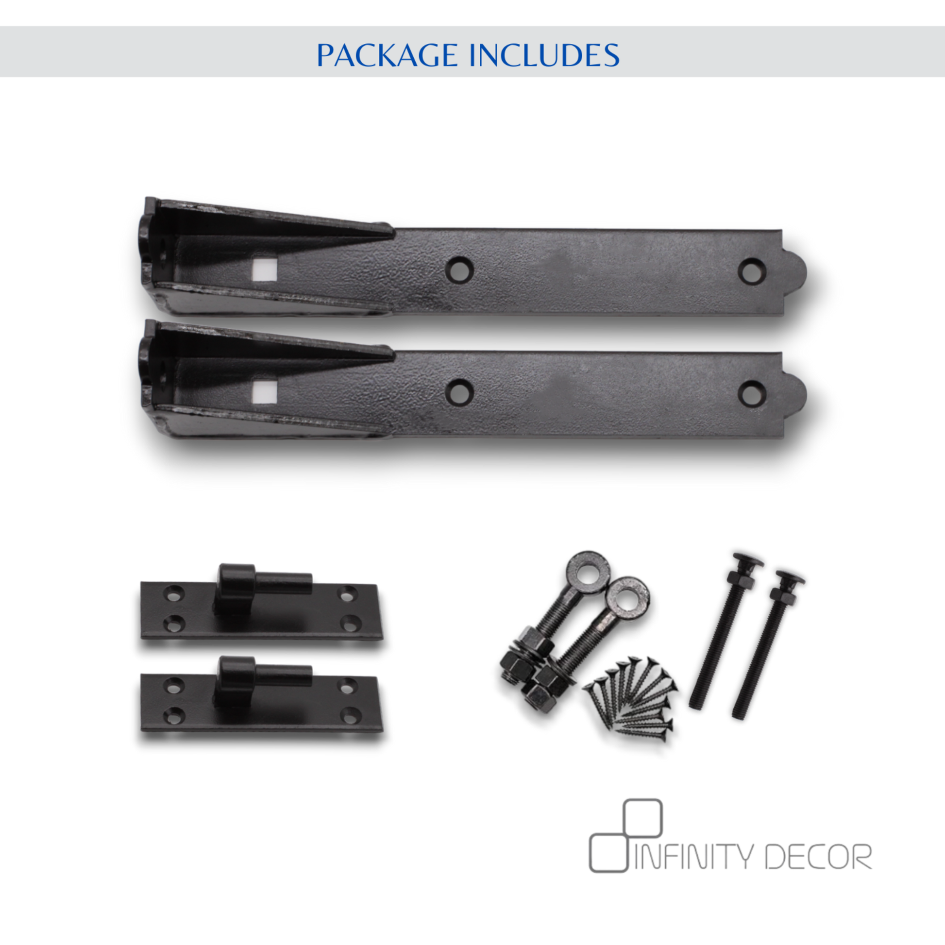 Adjustable Hook and Band Hinge Home Decor