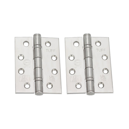 CE13 Stainless Steel BB Hinge - Polished Chrome