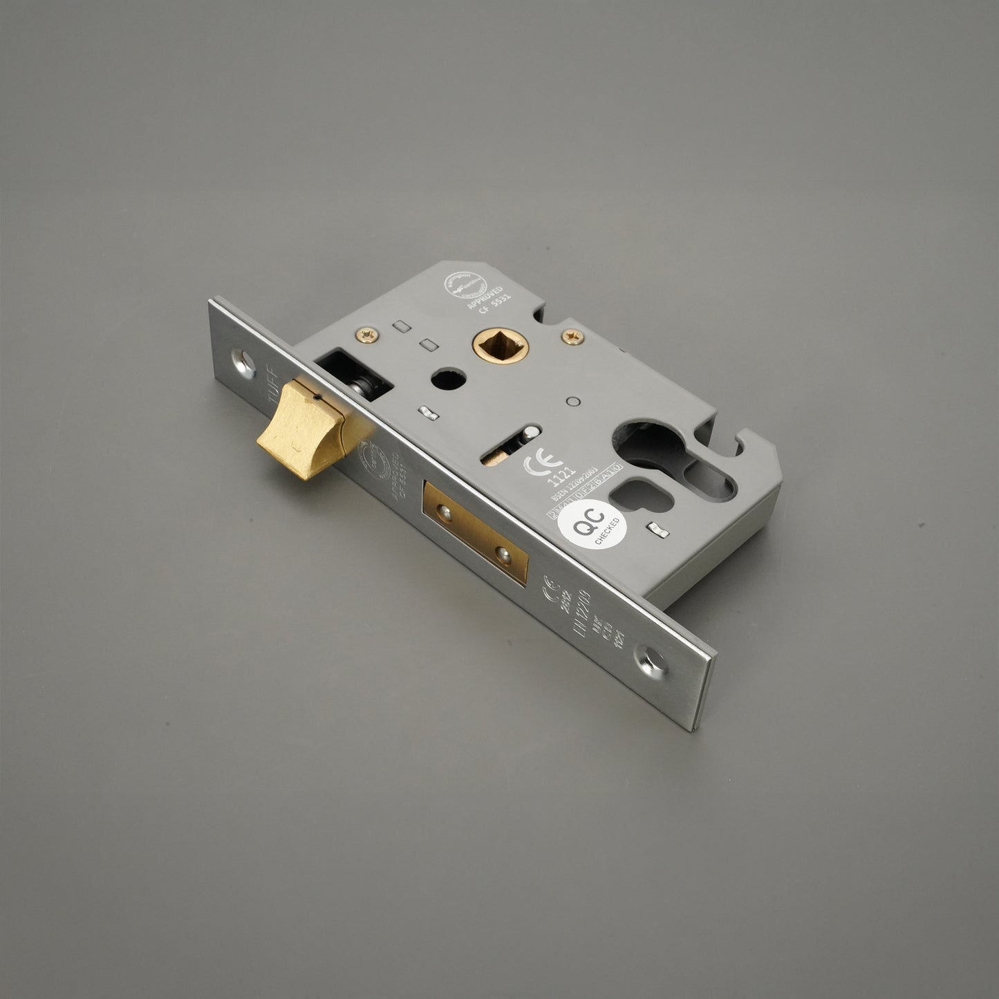 Nickel Plated Euro Profile Mortice Sash Lock Home Decor 