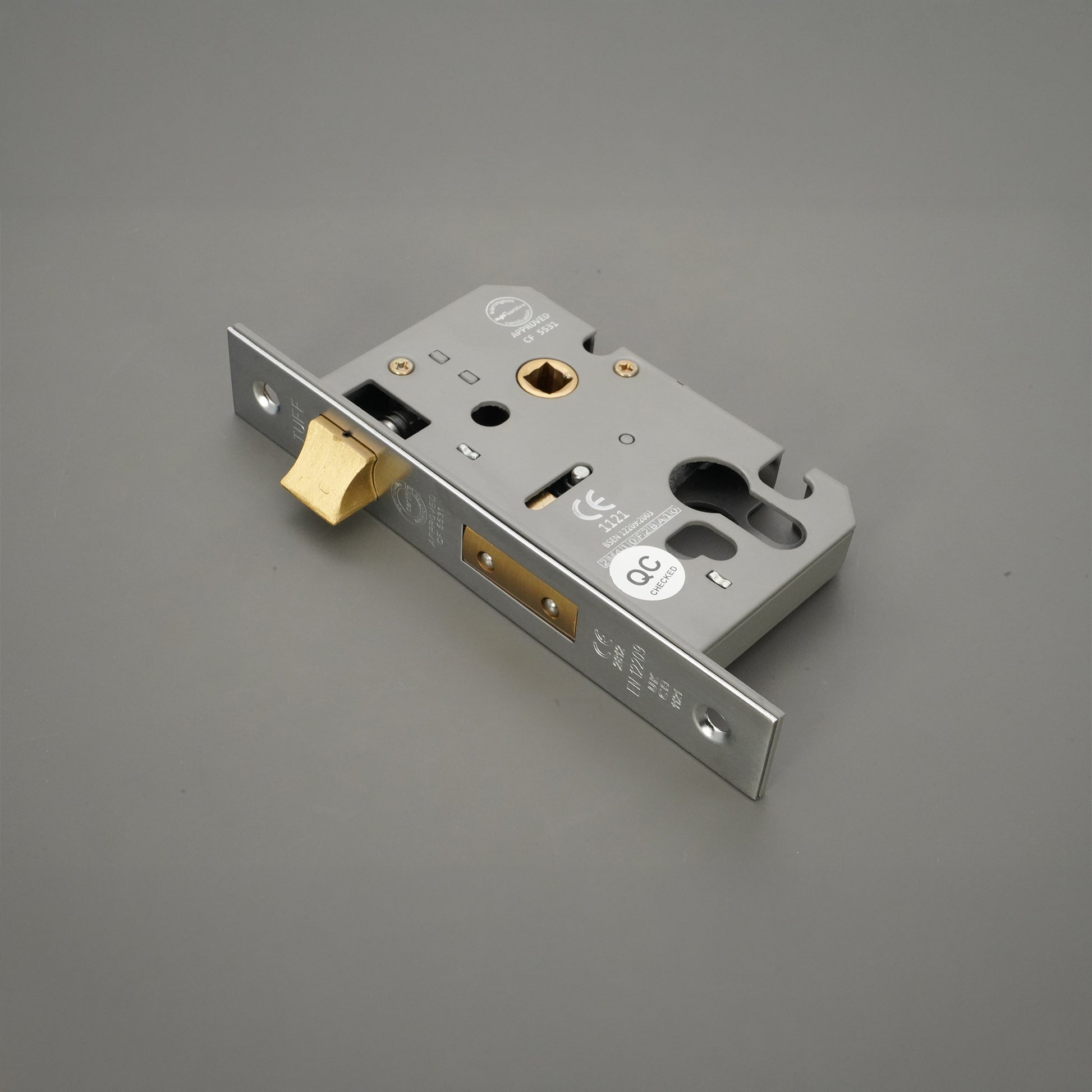 Nickel Plated Euro Profile Mortice Sash Lock Home Decor 