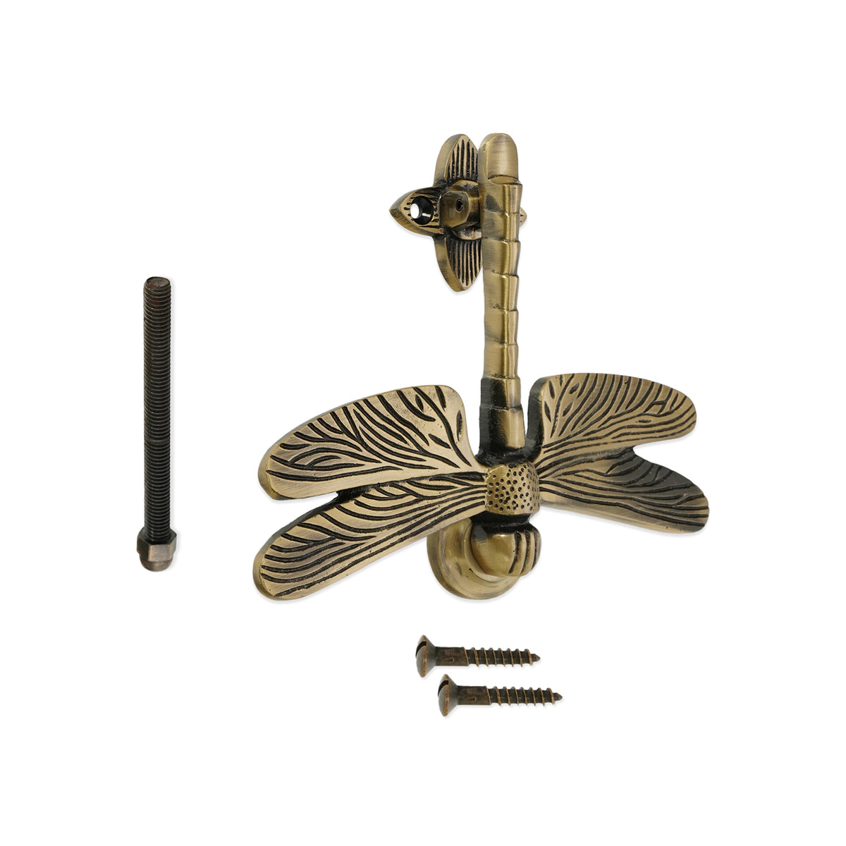 Antique Dragonfly Door Knocker Home Decor