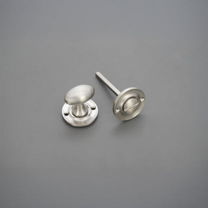 Slimline Turn & Release Satin Nickel