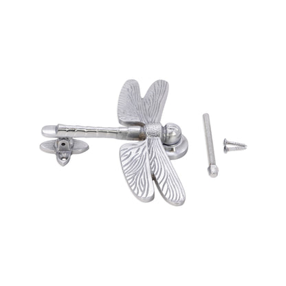 Satin Chrome Dragonfly Door Knocker Home Decor 