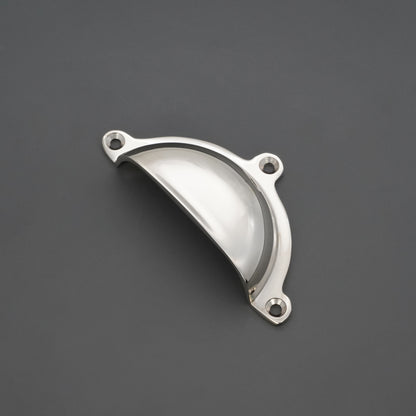 Cottage Cup Pull Polished Nickel