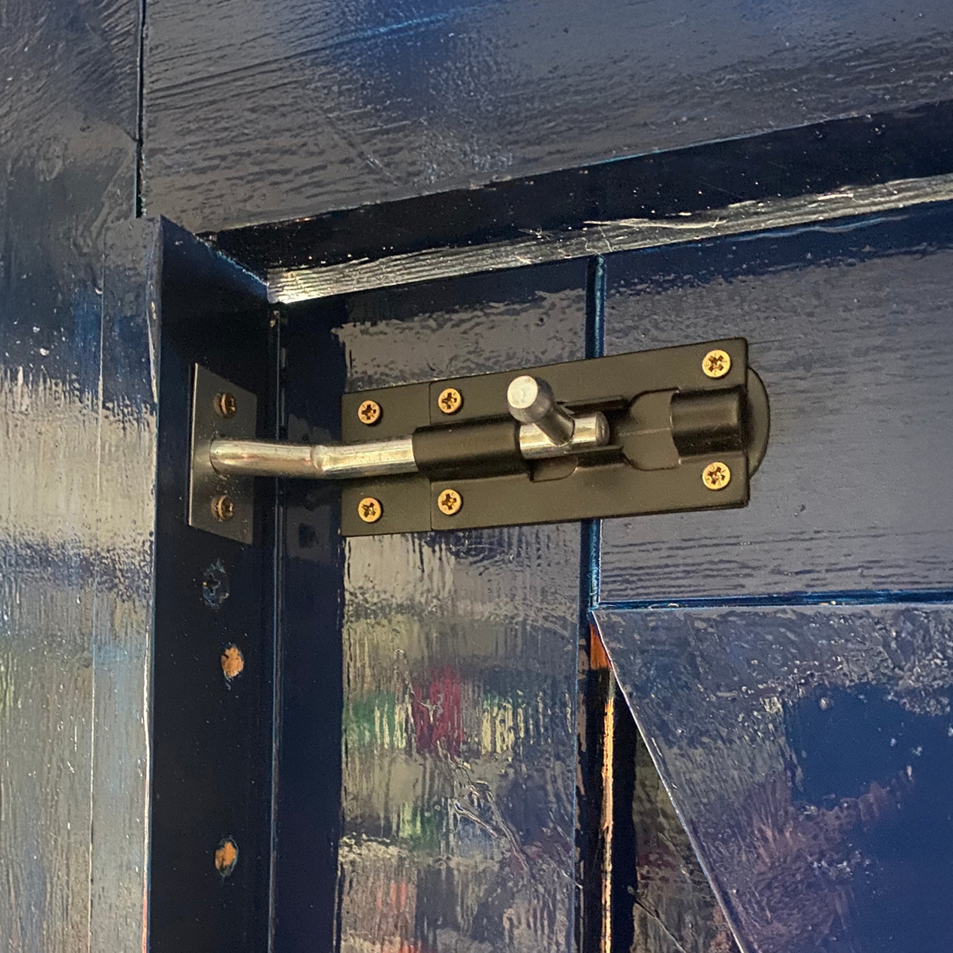 Black Necked Barrel Bolt 