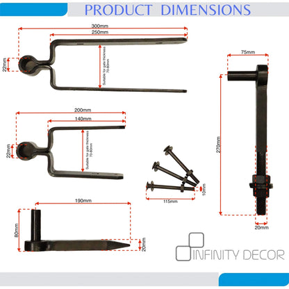 Adjustable Field Gate Kit Home Decor