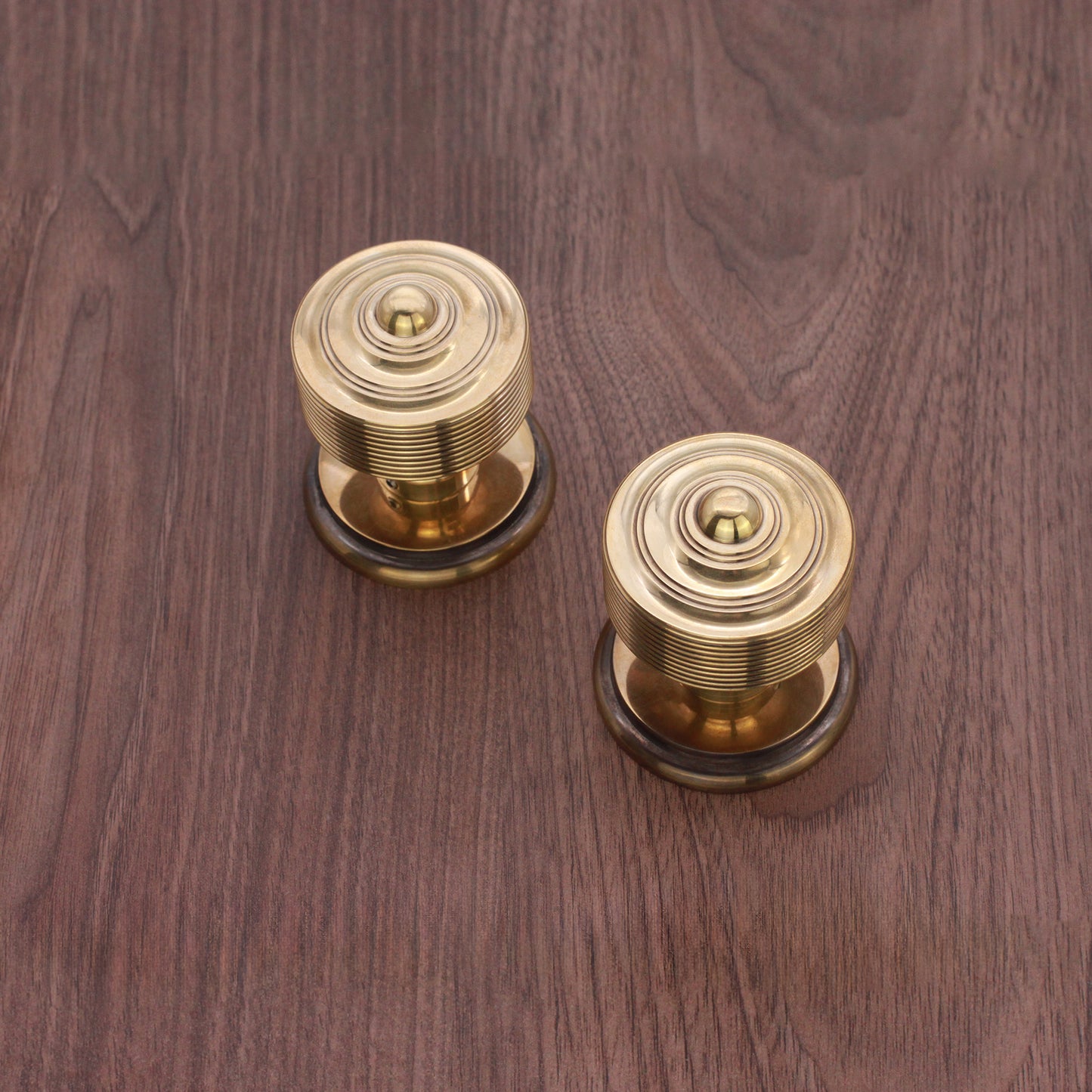 Carter Mortice Door Knob Aged Brass