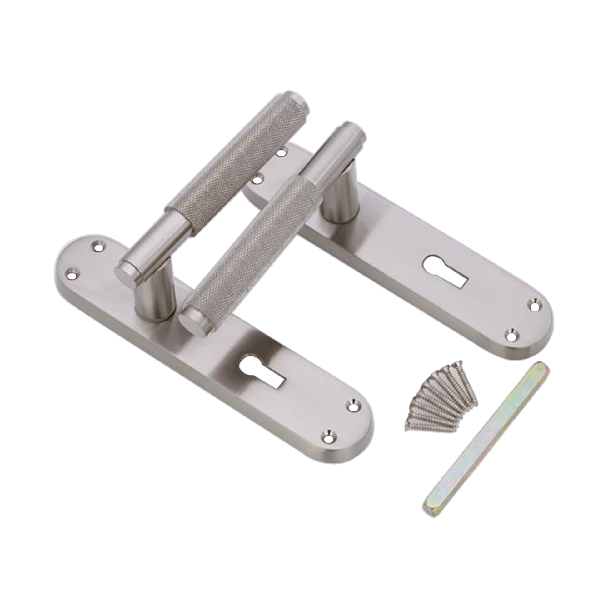 Lever on Backplate Door Handle Home Decor