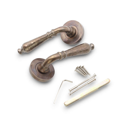 Lever on Rose Door Handle Home Decor