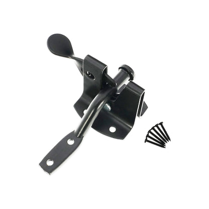 Black Iron Auto Gate Latch Home Decor  