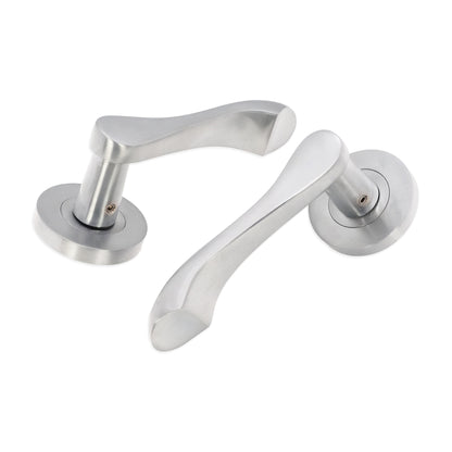 Camila Lever on Rose Satin Chrome Lock Pack
